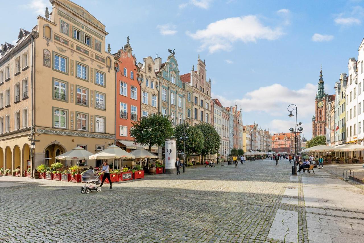 Dlugi Targ Street, Main Old Town & Riverside By Downtown Apartments Gdańsk Exterior foto