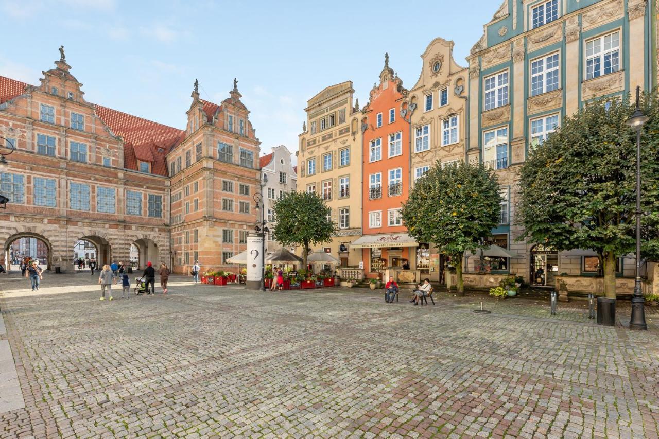 Dlugi Targ Street, Main Old Town & Riverside By Downtown Apartments Gdańsk Exterior foto
